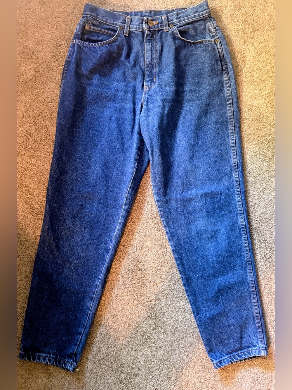 Vintage Rare Chic Denim Straight Leg Denim Jeans